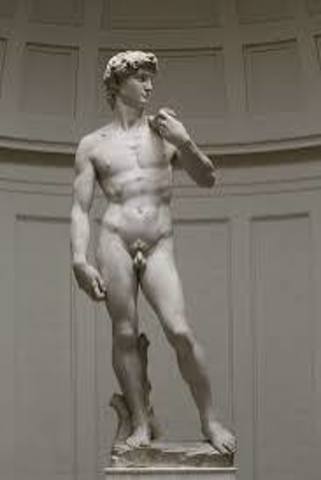 Michelangelo sculpture of David