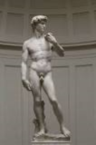 michelangelo scuplted David