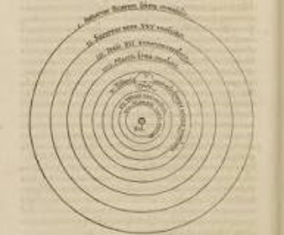 Nicolaus Copernicus publishes On the Revolution of the Celestial Spheres