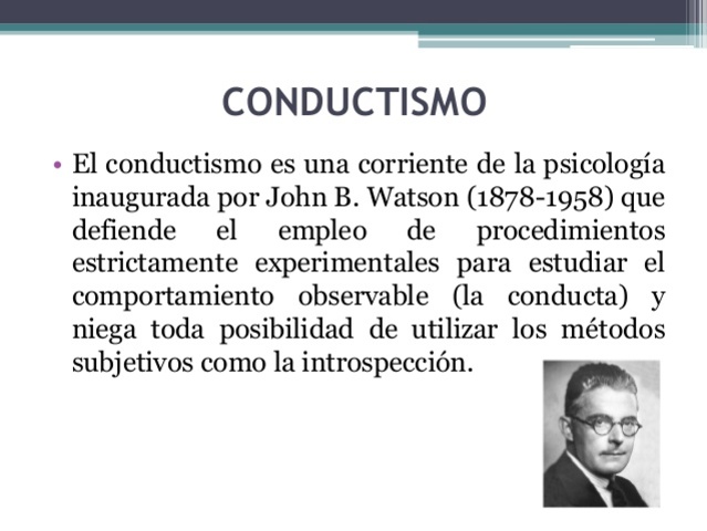 conductismo