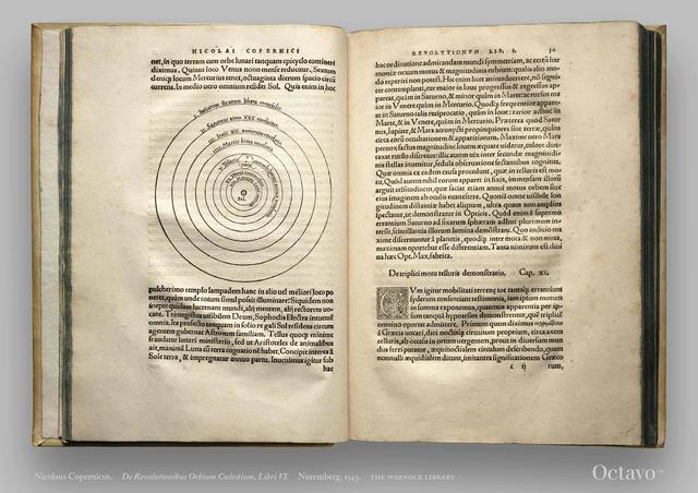 Nicolas Copernicus publishes On the Revolution of the Celestial Spheres