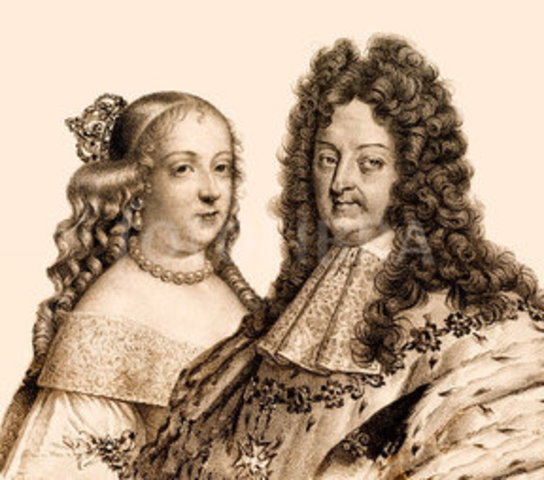 Maria Theresa of Spain and Louis XIV