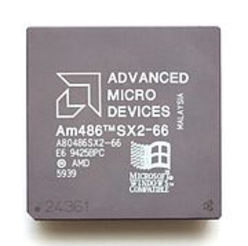 microprocesadores AMD Am486®.