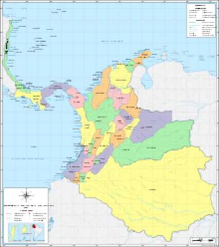 Conformación de la Nueva Granada