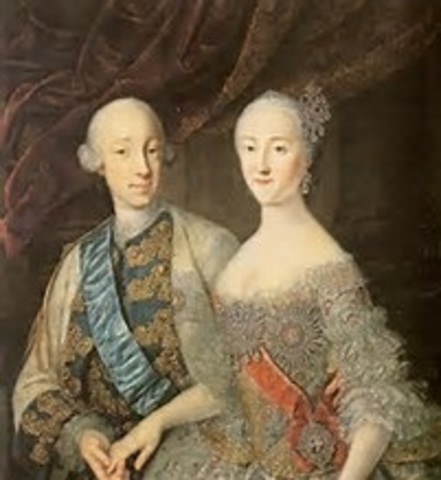 Catherine and Grand Duke Peter are married