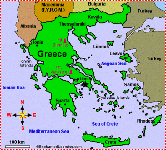 Ch. 9 M.E The Greece World