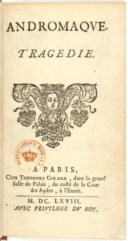 Jean Racine; "Andrómaca"