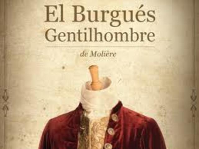 El burgués gentilhombre.