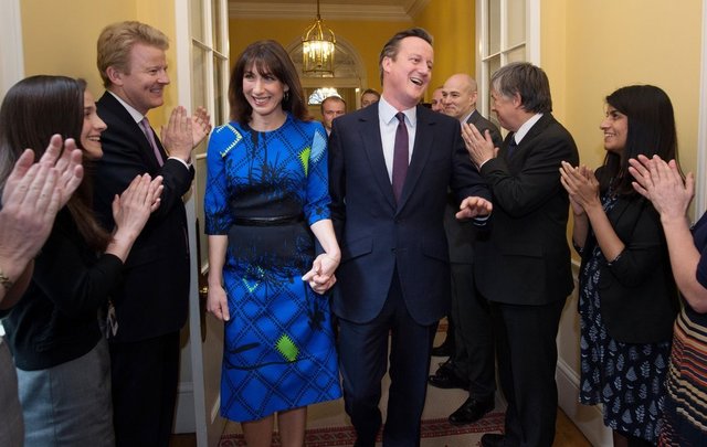 David Cameron and Conservatives Get Majority in British Election
