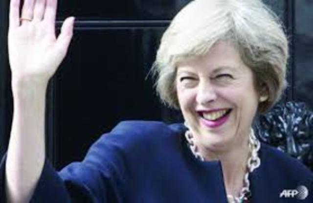 Theresa May becomes new British Prime Minister