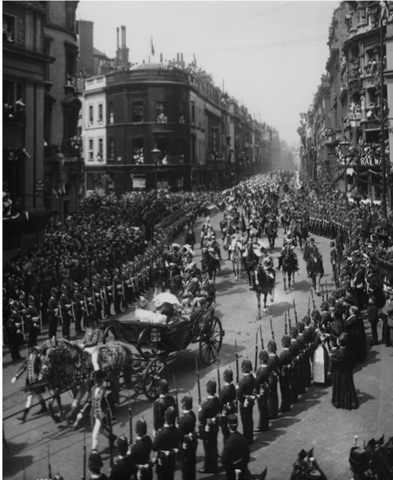 celebrates Victoria’s golden  jubilee