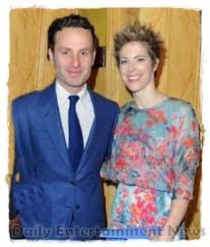 Su esposa Gael Anderson