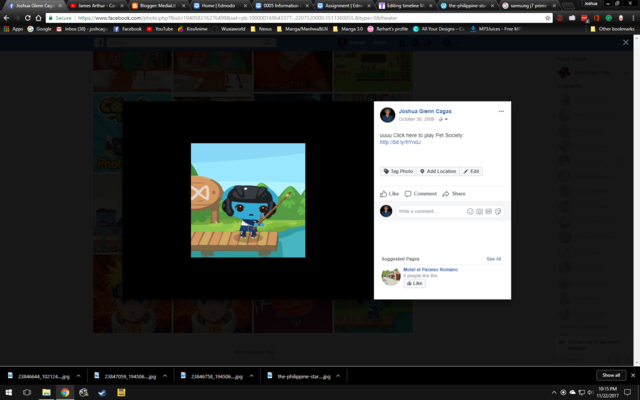 Advent of social media