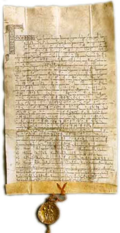 Fridrich II. vydává Zlatou bulu