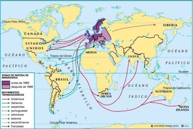 Migraciones transoceánicas