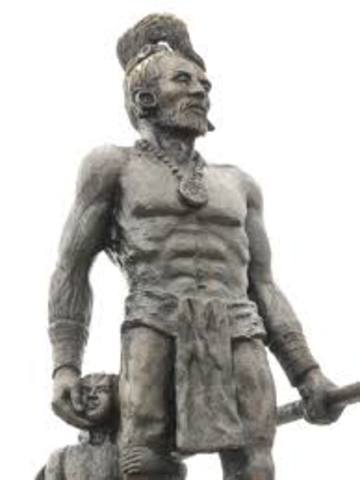 Muerte de Gonzalo Guerrero en Honduras