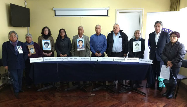 Reunion con víctimas