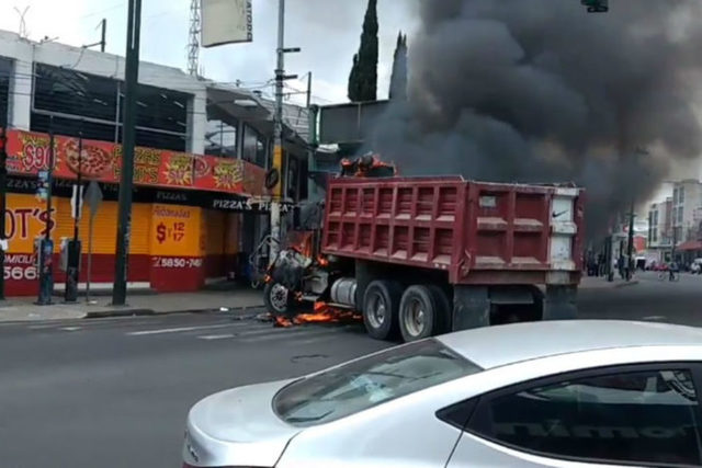 Narcobloqueos en GDL