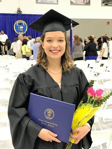 Graduated with an Associate's Degree