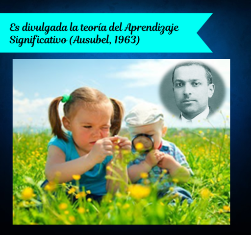 8. Es divulgada la teoría del Aprendizaje Significativo