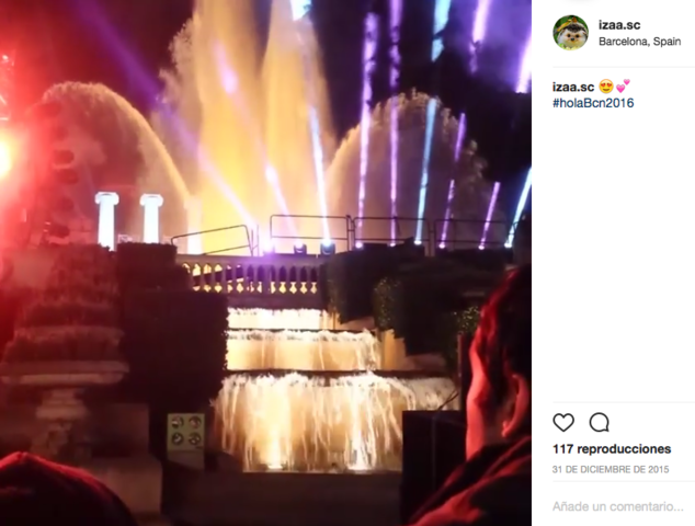 Año nuevo  #BCN2016