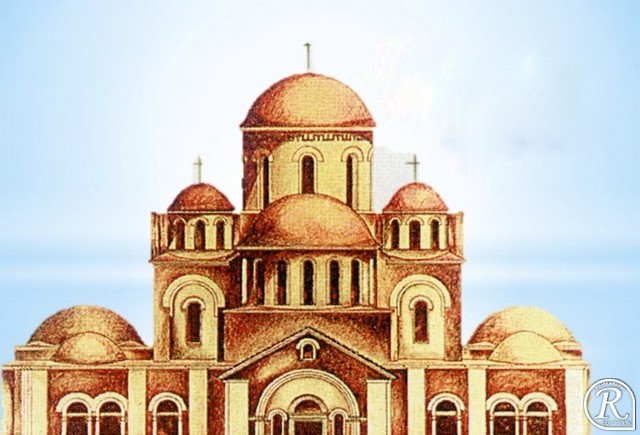 Закладка в Киеве церкви во имя Успения Пресвятой Богородицы (Десятинной церкви).