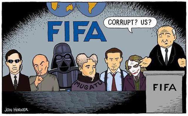 Se destapa la corrupción de la fifa