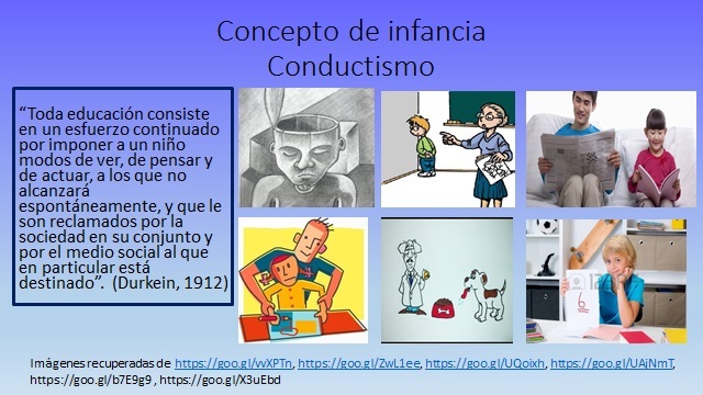 Concepto de infancia- Conductismo