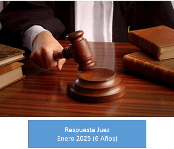 Respuesta del Juez