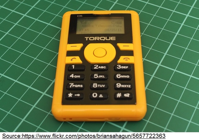 (not smart) Cellphone