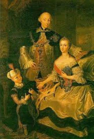 Married to Grand duke Peter III