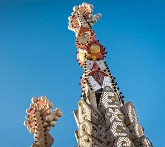 Detalles de la Sagrada Familia.- Antoni Gaudí