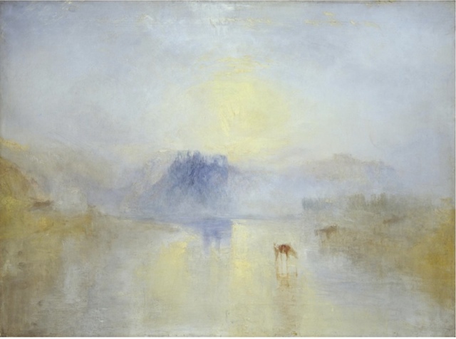 Norham Castle, Sunrise - Joseph Mallord William Turner