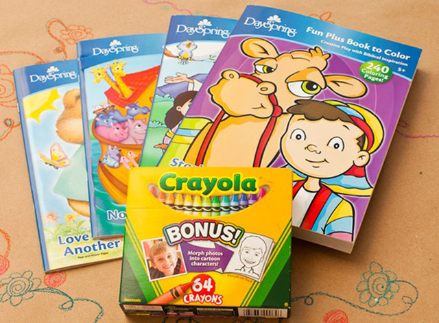 My First Coloring Books and Crayons