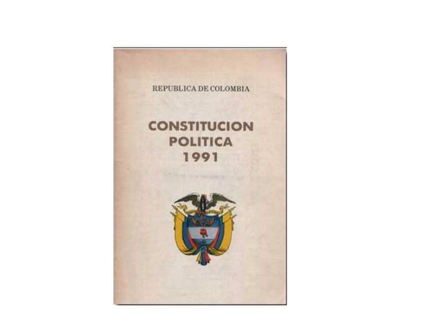 CONSTITUCION POLITICA DE COLOMBIA