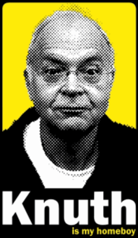 Donald was awarded the one-of-a-kind academic title of Professor of The Art of Computer Programming, which has since been revised to Professor Emeritus of The Art of Computer Programming.