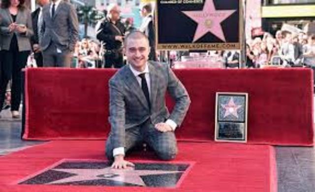 Daniel Radcliffe recibe su estrella en el paseo de la fama