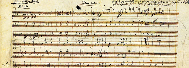 He does his first composition