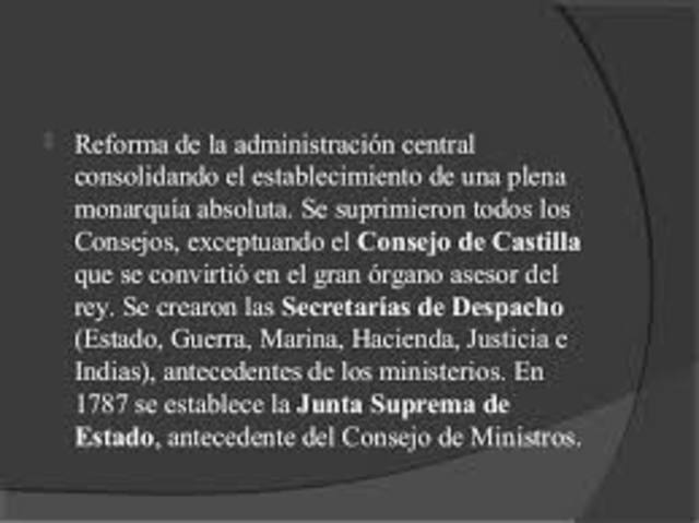 REFORMA DE LOS CONSEJOS DE HACIENDA