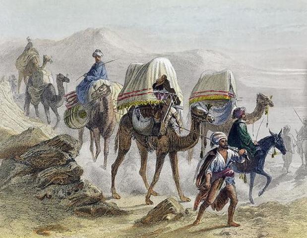 Muhammad as a caravan worker