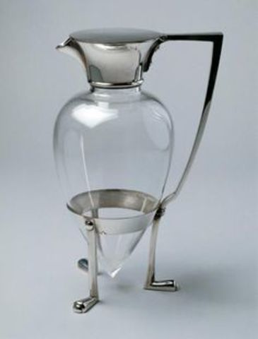 Christoper Dresser jarra de clarete n° 204.