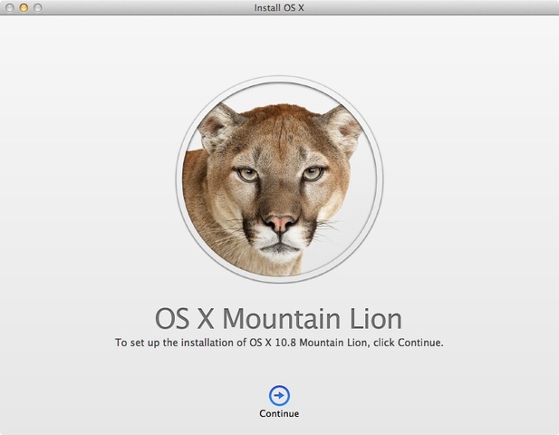Version 10.8: "Mountain Lion"