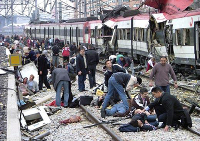 Ataque terrorista en el metro de Madrid