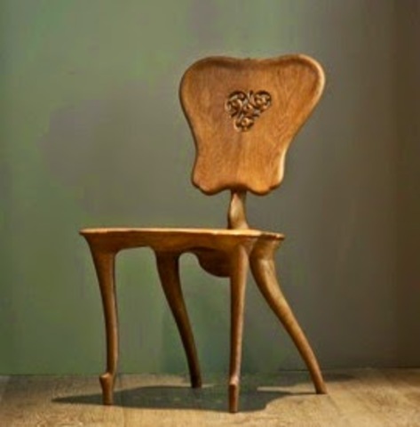 Muebles para la casa Calvet de Gaudí.