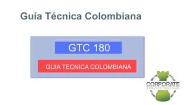 GUÍA TÉCNICA COLOMBIANA   GTC   180