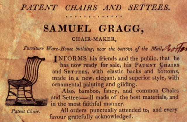 Samuel Gragg- patente