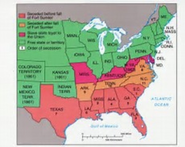 The Antebellum Period timeline Timetoast timelines