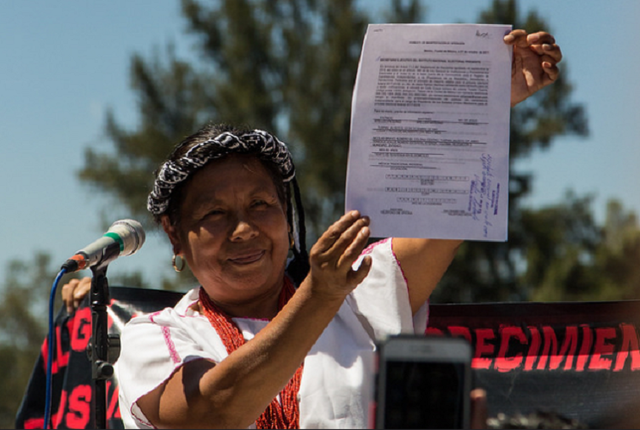 María de Jesús 'Marichuy' registrada como candidata independiente