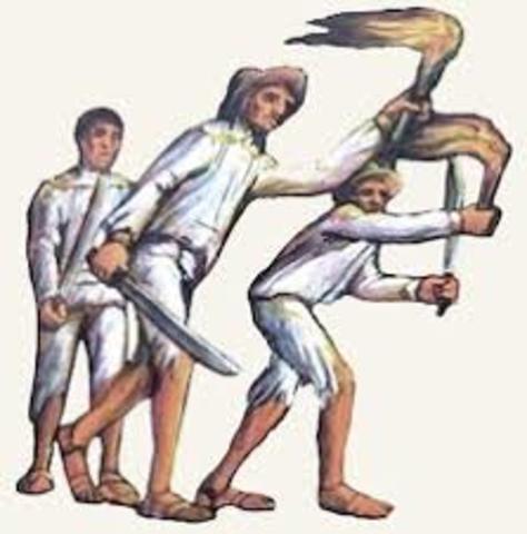 Persecusión de indios idólatras y rebelión de los mayas de Tip