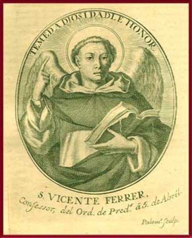 Neix Sant Vicent Ferrer